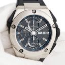 腕時計 IWC IWC インヂュニア ダブル クロノグラフ IW376501 自動巻き メンズ ブラック 黒 デイデイト スプリットセコンド