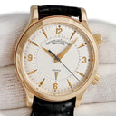 腕時計 ジャガールクルト JAEGER LECOULTRE マスターメモボックス 144.2.94 手巻き メンズ K18PG無垢 アラーム アンティーク トリチウム