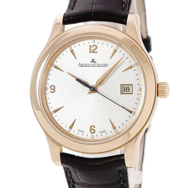 腕時計 ジャガールクルト JAEGER LECOULTRE マスター コントロール Q1392420 147.2.37.S 自動巻き メンズ K18PG無垢 デイト シルバー