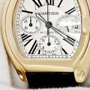 腕時計 カルティエ Cartier ロードスター XL クロノグラフ W62021Y3 自動巻き メンズ K18YG無垢 シルバー デイト スモールセコンド