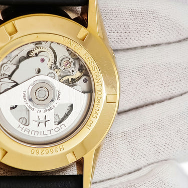 腕時計 ハミルトン HAMILTON ジャズマスター パフォーマー オートクロノ H36626710 H366260 自動巻き メンズ デイト ローズゴールドPVD