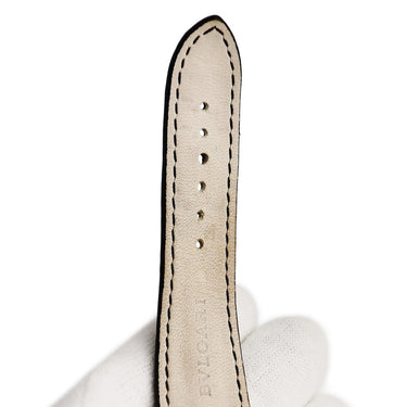 腕時計 ブルガリ BVLGARI ディアゴノ カリブロ303 クロノグラフ DG42SCH 自動巻き メンズ 黒×シルバー デイト 夜光インデックス