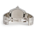 腕時計 カルティエ Cartier ロードスター S LM W6206017 自動巻き メンズ デイト ローマン シルバー トノウ
