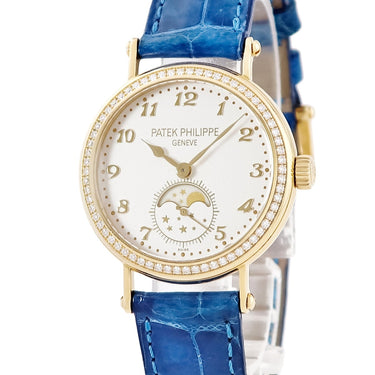 腕時計 パテックフィリップ PATEK PHILIPPE コンプリケーション 7121J-001 手巻き レディース K18YG無垢 純正ダイヤ ムーンフェイズ