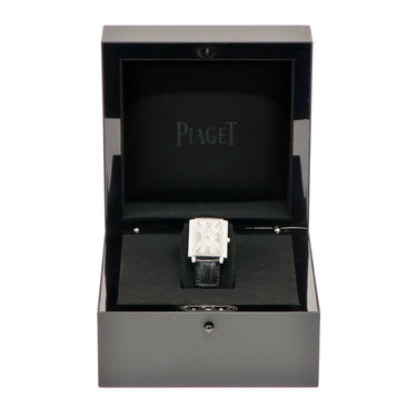 腕時計 ピアジェ PIAGET ブラックタイ 1967 LM G0A30165 手巻き メンズ K18WG無垢 純正ダイヤ 角型 アラビア バー ドレスウォッチ