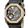 腕時計 ブルガリ BVLGARI オクト フィニッシモ スケルトン 102469 BGO40SPGXTSK 手巻き メンズ K18PG×SS コンビ スモールセコンド