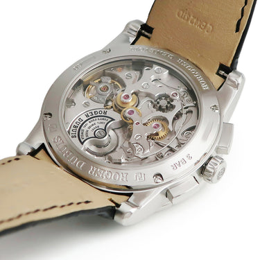 腕時計 ロジェデュブイ ROGER DUBUIS エクスカリバー 42 クロノグラフ DBEX0389 自動巻き メンズ ローマン スモールセコンド ネイビー