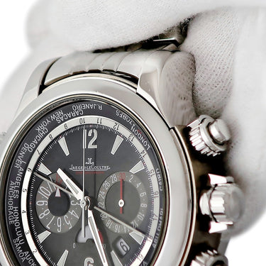 腕時計 ジャガールクルト JAEGER LECOULTRE マスターコンプレッサー エクストリーム ワールド クロノグラフ Q1768470 150.8.22 自動巻き メンズ