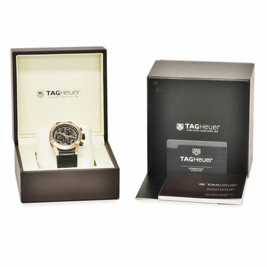 腕時計 タグホイヤー TAG Heuer カレラ キャリバー ホイヤー01 クロノグラフ CAR2A5B.FT6044 自動巻き メンズ K18RG無垢×Ti コンビ