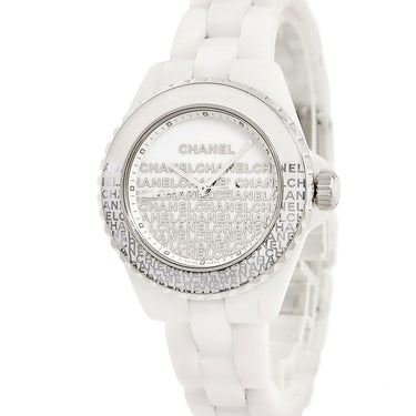 腕時計 シャネル CHANEL J12 ウォンテッド ドゥ シャネル H7419 クオーツ レディース ホワイト 白 CHANELロゴ 数量限定