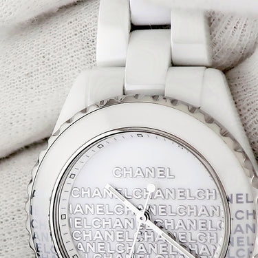 腕時計 シャネル CHANEL J12 ウォンテッド ドゥ シャネル H7419 クオーツ レディース ホワイト 白 CHANELロゴ 数量限定
