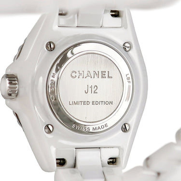 腕時計 シャネル CHANEL J12 ウォンテッド ドゥ シャネル H7419 クオーツ レディース ホワイト 白 CHANELロゴ 数量限定