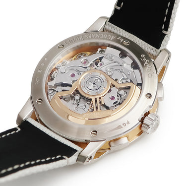 腕時計 オーデマピゲ AUDEMARS PIGUET CODE 11.59 バイ オーデマピゲ クロノ 26393CR.OO.A009CR.01 自動巻き メンズ K18WG×K18PG コンビ