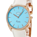 腕時計 パルミジャーニ・フルリエ PARMIGIANI FLEURIER トンダ ポメラート PFC267-1035500-HC2421 自動巻き メンズ K18PG 純正ダイヤ ターコイズ