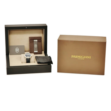 腕時計 パルミジャーニ・フルリエ PARMIGIANI FLEURIER トリック クロノメーター PFC909-2020001-300181 自動巻き メンズ 新品同様 K18WG無垢