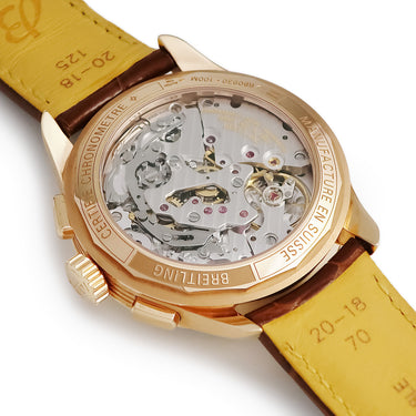 腕時計 ブライトリング BREITLING プレミエ B09 クロノグラフ 40 RB0930 手巻き メンズ 新品同様 K18PG無垢 スモールセコンド