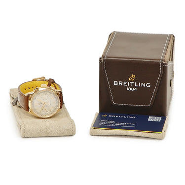 腕時計 ブライトリング BREITLING プレミエ B09 クロノグラフ 40 RB0930 手巻き メンズ 新品同様 K18PG無垢 スモールセコンド