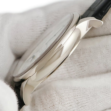 腕時計 ジャケ・ドロー Jaquet Droz グランセコンド J003034201 自動巻き メンズ K18WG無垢 エナメルダイヤル ブルースティール