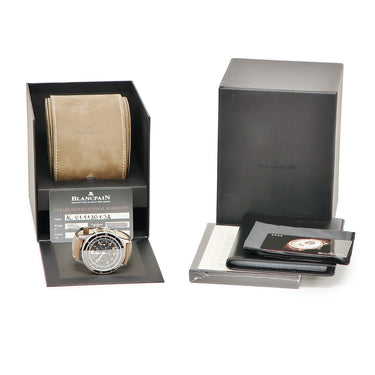 腕時計 ブランパン BLANCPAIN エアコマンド フライバック クロノグラフ リミテッド AC01-1130-63A 自動巻き メンズ ブラック 限定