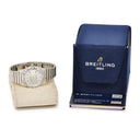 腕時計 ブライトリング BREITLING クロノマット 36 G10380 自動巻き メンズ レディース 純正ダイヤ バー アイスブルー デイト 夜光