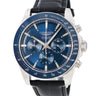 腕時計 ロンジン LONGINES コンクエスト クロノグラフ L3.835.4 自動巻き メンズ ブルー 青 タキメーター スモールセコンド