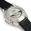 腕時計 ロンジン LONGINES コンクエスト クロノグラフ L3.835.4 自動巻き メンズ ブルー 青 タキメーター スモールセコンド