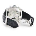 腕時計 ロンジン LONGINES コンクエスト クロノグラフ L3.835.4 自動巻き メンズ ブルー 青 タキメーター スモールセコンド