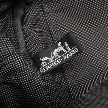 エルメス HERMES エールライントート MM グレー キャンバス トートバッグ シルバー金具 鍵・カデナ欠品