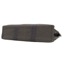 エルメス HERMES エールライントート MM グレー キャンバス トートバッグ シルバー金具 鍵・カデナ欠品