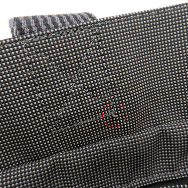 エルメス HERMES エールライントート MM グレー キャンバス トートバッグ シルバー金具 鍵・カデナ欠品