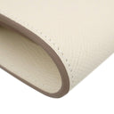 エルメス HERMES ケリーウォレット ロング トゥーゴー クレ ヴォーエプソン 長財布 ゴールド金具 オフホワイト ショルダー