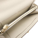 エルメス HERMES ケリーウォレット ロング トゥーゴー クレ ヴォーエプソン 長財布 ゴールド金具 オフホワイト ショルダー