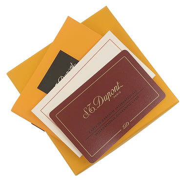 デュポン DUPONT ファンタジー フルーツ チェリー 0017393 ブルー×オレンジ×ライトブルー メタル ライター シルバー金具 青 オレンジ 火打石なし