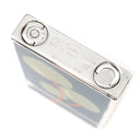 デュポン DUPONT ファンタジー フルーツ チェリー 0017393 ブルー×オレンジ×ライトブルー メタル ライター シルバー金具 青 オレンジ 火打石なし