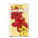 デュポン DUPONT ファンタジー プルメリア 0017394 ルージュ×ジョーヌ メタル ライター シルバー金具 赤 黄色 火打石なし