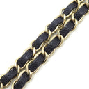 シャネル CHANEL チェーン トート ネイビー キャビアスキン トートバッグ ゴールド金具 紺 ココマーク 肩掛け