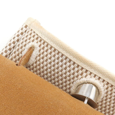 エルメス HERMES エールバッグ TPM ナチュラル×ブラック トワルGM トワルオフィシエ レザー ショルダーバッグ シルバー金具 黒 ストッパー欠品