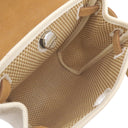 エルメス HERMES エールバッグ TPM ナチュラル×ブラック トワルGM トワルオフィシエ レザー ショルダーバッグ シルバー金具 黒 ストッパー欠品