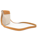 エルメス HERMES エールバッグ TPM ナチュラル×ブラック トワルGM トワルオフィシエ レザー ショルダーバッグ シルバー金具 黒 ストッパー欠品