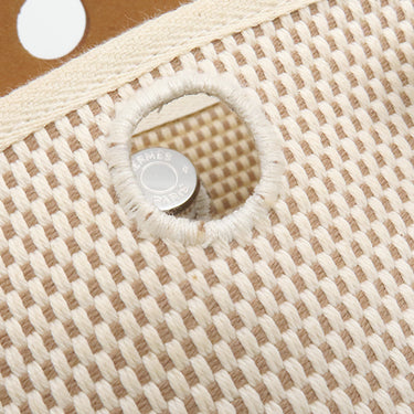 エルメス HERMES エールバッグ TPM ナチュラル×ブラック トワルGM トワルオフィシエ レザー ショルダーバッグ シルバー金具 黒 ストッパー欠品