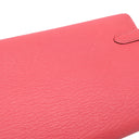 エルメス HERMES ケリーウォレット ロング ローズリップスティック シェーブル 長財布 シルバー金具