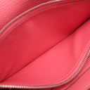 エルメス HERMES ケリーウォレット ロング ローズリップスティック シェーブル 長財布 シルバー金具