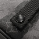 ルイヴィトン LOUIS VUITTON モジュラー バックパック M45962 モノグラムストライプエクリプス モノグラムストライプエクリプスキャンバス リュック・デイパック シルバー金具 黒 グレー NIGO