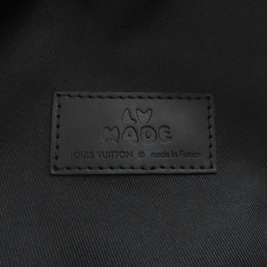 ルイヴィトン LOUIS VUITTON モジュラー バックパック M45962 モノグラムストライプエクリプス モノグラムストライプエクリプスキャンバス リュック・デイパック シルバー金具 黒 グレー NIGO