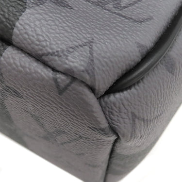 ルイヴィトン LOUIS VUITTON モジュラー バックパック M45962 モノグラムストライプエクリプス モノグラムストライプエクリプスキャンバス リュック・デイパック シルバー金具 黒 グレー NIGO