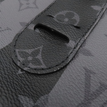 ルイヴィトン LOUIS VUITTON モジュラー バックパック M45962 モノグラムストライプエクリプス モノグラムストライプエクリプスキャンバス リュック・デイパック シルバー金具 黒 グレー NIGO