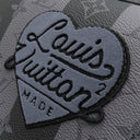 ルイヴィトン LOUIS VUITTON モジュラー バックパック M45962 モノグラムストライプエクリプス モノグラムストライプエクリプスキャンバス リュック・デイパック シルバー金具 黒 グレー NIGO