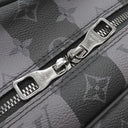 ルイヴィトン LOUIS VUITTON モジュラー バックパック M45962 モノグラムストライプエクリプス モノグラムストライプエクリプスキャンバス リュック・デイパック シルバー金具 黒 グレー NIGO