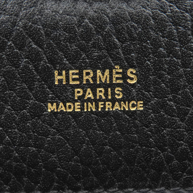 エルメス HERMES ソルボンヌ ブラック アルデンヌ トートバッグ ゴールド金具 黒