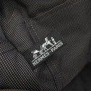 エルメス HERMES エールラインアドMM グレー キャンバス リュック・デイパック シルバー金具 鍵・カデナ欠品